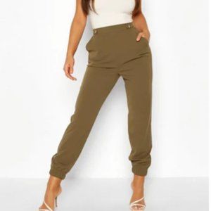Boohoo Tailored Crepe Jogger
